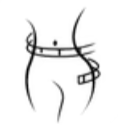 Smoothing hourglass figure